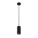 SLV Numinos Phase M Pendant Aluminium Black 20.1W 1955lm 24D - 930 Warm White | Best Colour Rendering - Dimmable 