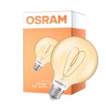 Osram Vintage 1906 LED E27 Globe Filament Gold 8W 806lm - 922 Extra Warm White | Best Colour Rendering - Dimmable - Replaces 60W