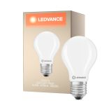 Ledvance Classic LED E27 Pear Frosted 3.4W 470lm - 840 Cool White| Replaces 40W