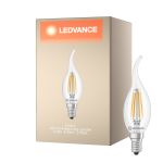 Ledvance Classic LED E14 Candle Filament Clear 3.4W 470lm - 827 Extra Warm White | Replaces 40W