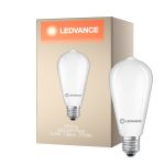 Ledvance Classic LED E27 Pear Frosted 5.4W 730lm - 827 Extra Warm White | Replaces 60W