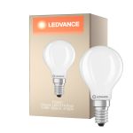 Ledvance Classic LED E14 Pear Frosted 5.9W 806lm - 827 Extra Warm White | Replaces 60W