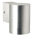 Nordlux Tin Wall Light Aluminium | Suitable for 1x GU10