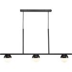 Nordlux Contina Pendant Metal 3-Spot Black | Suitable for 3x G9