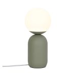 Nordlux Table Lamp Notti Metal and Glass Green | Suitable for 1x E14