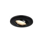 Nordlux Umberto Downlight Aluminium Black | Suitable for GU10