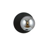 Emibig Wall Light Oslo Steel Black | Suitable for 1x E14 - Max 10W