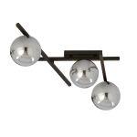 Emibig Ceiling Light Smart Steel Black | Suitable for 3x E14 - Max 10W