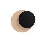 Emibig Wall Light Circle Steel Black | Suitable for 1x G9 - Max 8W