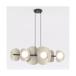 Emibig Pendant Elementi Steel Brown | Suitable for 6x G9 - Max 8W
