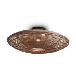 Good&Mojo Ceiling Light Tanami Rattan Brown | Suitable for 1x E27 