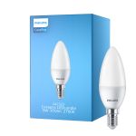 Philips Corepro LED Candle E14 Frosted 5W 470lm - 827 Extra Warm White | Replaces 40W