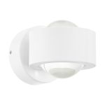 Eglo Wall Light Ono 2 Aluminium White Up & Down 2.5W 250lm - 830 Warm White | IP20 