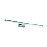Eglo Wall Light Pandella 1 Aluminium Chrome Silver Bathroom 11W 1350lm - 840 Cool White | IP44 