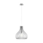 Eglo Pendant Tindori Steel Satin Nickel | IP20 - Suitable for 1x E27 