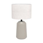 Eglo Table Lamp Capalbio Ceramic Sanded | IP20 - Suitable for 1x E27 