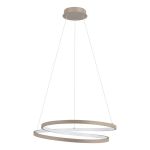 Eglo Pendant Ruotale Steel Sandy 36W 4500lm - 830 Warm White