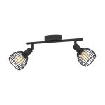 Eglo Ceiling Light Sonni Steel Black | IP20 - Suitable for 2x E14 