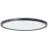 Brilliant Brennan Ceiling Light Plastic Black White 13W 2000lm - 840 Cool White | 294mm - IP44 - 3-Step Dimmable
