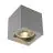 SLV Big Theo Wall Light Aluminium Grey | IP44 - Outdoor - Suitable for 1x GU10 Max. 75W - Dimmable