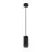 SLV Numinos Phase M Pendant Aluminium Black 20.1W 1885lm 60D - 927 Extra Warm White | Best Colour Rendering - Dimmable 