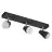 Ledvance LED Decor Spot Plastic Black 12W 630lm - 827 Extra Warm White | Dimmable