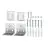 Ledvance Office Linear Wall Bracket White