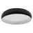 Ledvance LED Ceiling Orbis Livia Black and Wood 36W 2400lm - 830 Warm White | Touch Dimmable