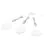 Ledvance LED Spot Spot Magnet White 8W 390lm 100D - 830 Warm White | 75mm - Dimmable