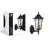 D'Lite Wall Light Helora Black | IP44 - Suitable for 1x E27
