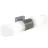 Nordlux Tangens Wall Light Glass and Metal Grey | IP44 - Suitable for 2x E14