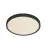 Nordlux Noxy Ceiling Light Black 17W 1650lm - 830-840 CCT | 3-Step Dimmable 