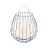 Nordlux Table Lamp Jim To-Go Portable Battery Metal Grey 3W 300lm - 827 Extra Warm White | 3-Step Dimmable 