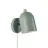 Nordlux Gaston Wall Light Metal and Wood Green | Suitable for E27