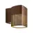 Nordlux Sidara Wall Light Brown | Seaside - IP54 - Suitable for E27