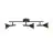 Multipack 3x Nordlux Kelvis Ceiling Light Black | Suitable for GU10