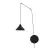Emibig Pendant Abramo Steel Black | Suitable for 1x E27 - Max 15W