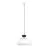Emibig Pendant Lunaro Steel White | Suitable for 1x GX53 - Max 12W