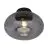 It's about RoMi Ceiling Light Brussels Glass Black | Suitable for 1x E27 