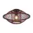 Good&Mojo Ceiling Light Maui Bamboo Burgundy S | Suitable for 1x E27 