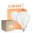 Multipack 4x Osram Classic LED E27 Globe Filament Frosted 17W 2452lm - 840 Cool White | Replaces 150W