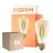 Multipack 4x Osram Vintage 1906 LED E27 Edison Filament Gold 7.2W 806lm - 824 Extra Warm White | Replaces 60W