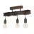 Eglo Ceiling Light Townshend 4 Steel Brown | IP20 - Suitable for 3x E27 