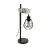Eglo Table Lamp Townshend 5 Steel Wood Black | IP20 - Suitable for 1x E27 