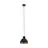 Eglo Pendant Truro 1 Steel Black Copper | IP20 - Suitable for 1x E27 
