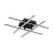 Eglo Wall and Ceiling Light Lasana 3 Steel Aluminium Black 5.3W 700lm - 830 Warm White | IP20 