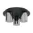 Eglo Ceiling Light Gorosiba 1 Steel Black | IP20 - Suitable for 3x E27 