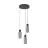 Eglo Pendant Maione Steel Black | IP20 - Suitable for 3x E27 
