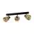 Eglo Ceiling Light Keelby Steel Black | IP20 - Suitable for 3x E14 