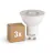 Multipack 3x Sylvania RefLED ES50 LED Spot GU10 PAR16 345lm 36D - 840 Cool White | Replaces 35W